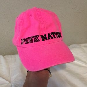 Pink Victoria’s Secret ball cap🌸